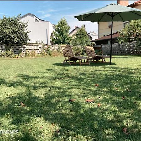 Huge Bbq Garden 2, Spacious Flat, Ac, Free Parking 2 Ljubljana Eksteriør billede