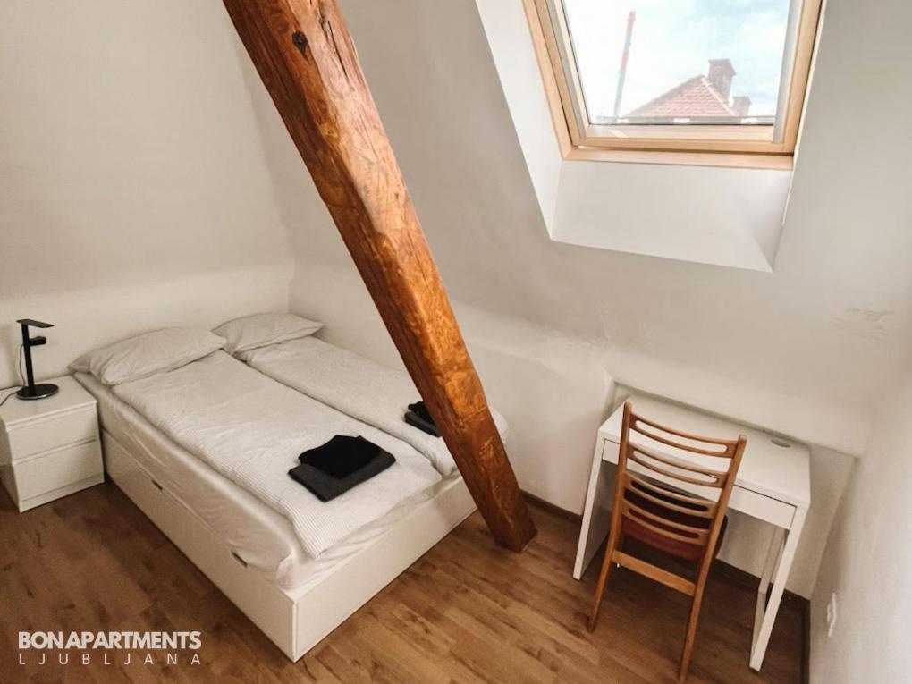 Huge Bbq Garden 2, Spacious Flat, Ac, Free Parking 2 Ljubljana Eksteriør billede